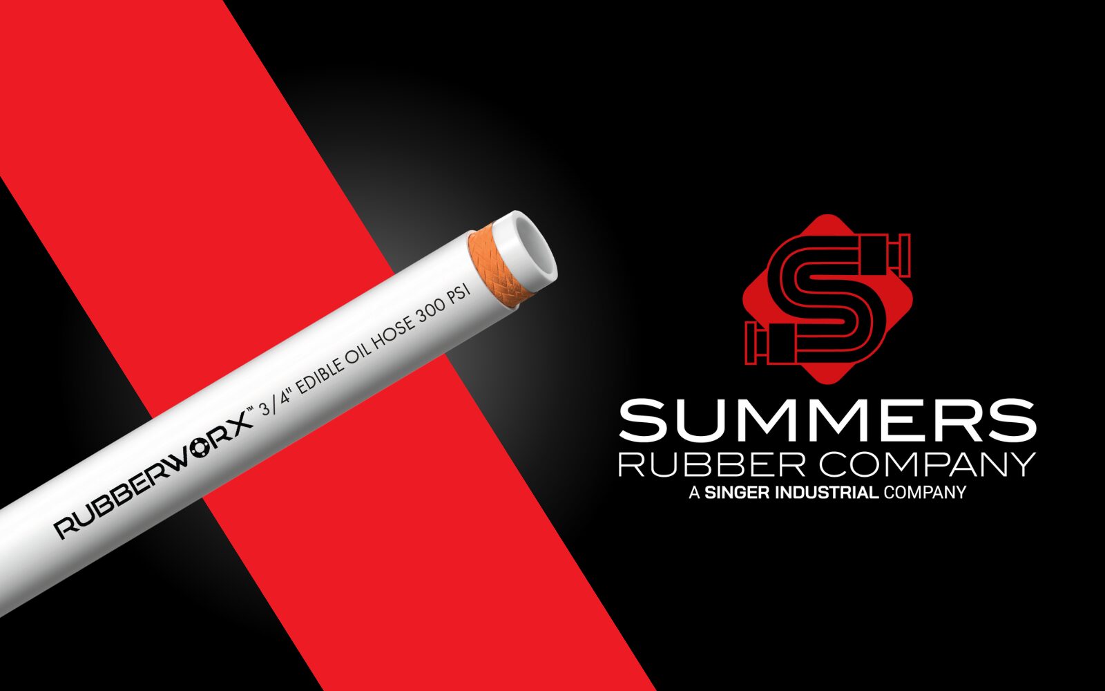 Rubberworx F0201: The High-Temp Hose Built for Edible Oil Transfer